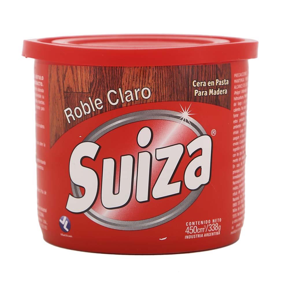 [7790613071537] Cera Suiza En Pasta Para Madera x 338grs (Roble Claro)