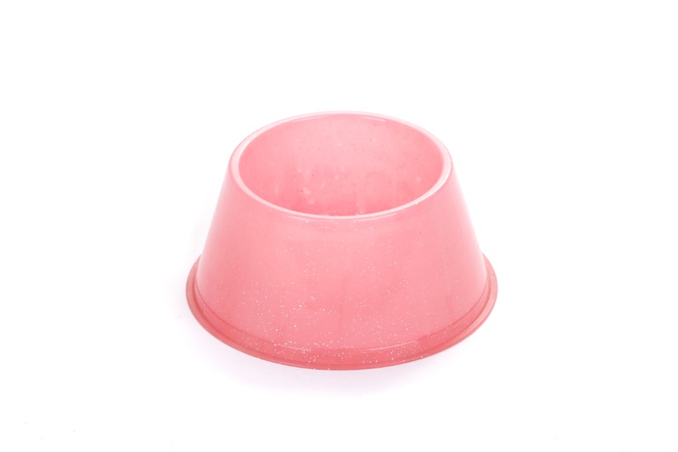 COMEDERO COCKER CON BRILLANTINA - PETS PLAST