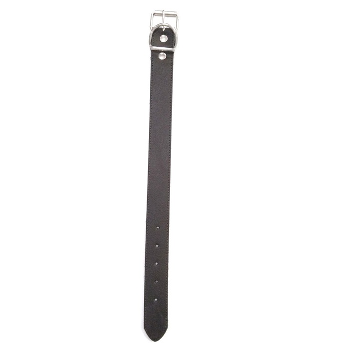 COLLAR CUERO LISO 3,5CM X 45CM - DM