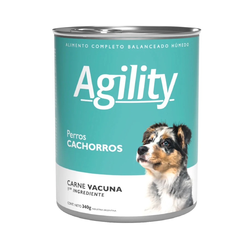 AGILITY DOG CACHORRO LATA x 340 g.