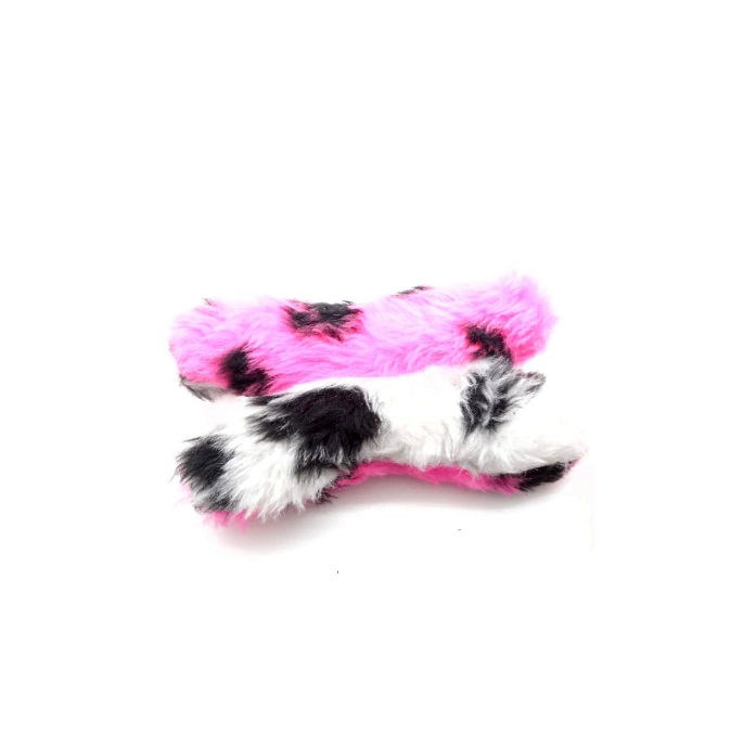 HUESO PELUCHE PLANO CON PATITAS MEDIANO - PER-ROS