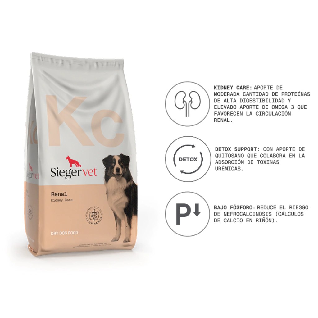 SIEGER VET KC Dog Renal x 7,5 kg.