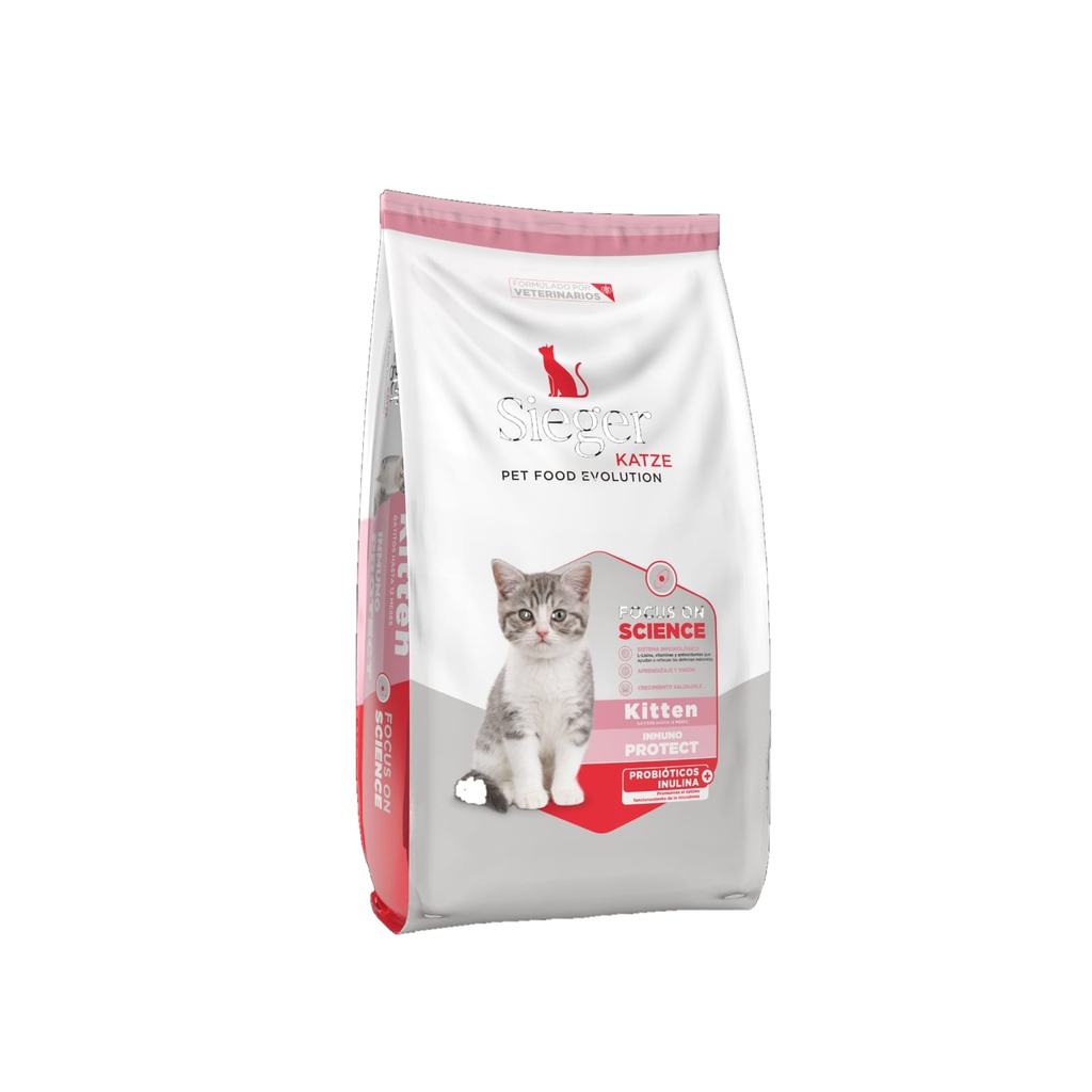 Sieger Katze Kitten Inmuno Protect x 7,5 kg
