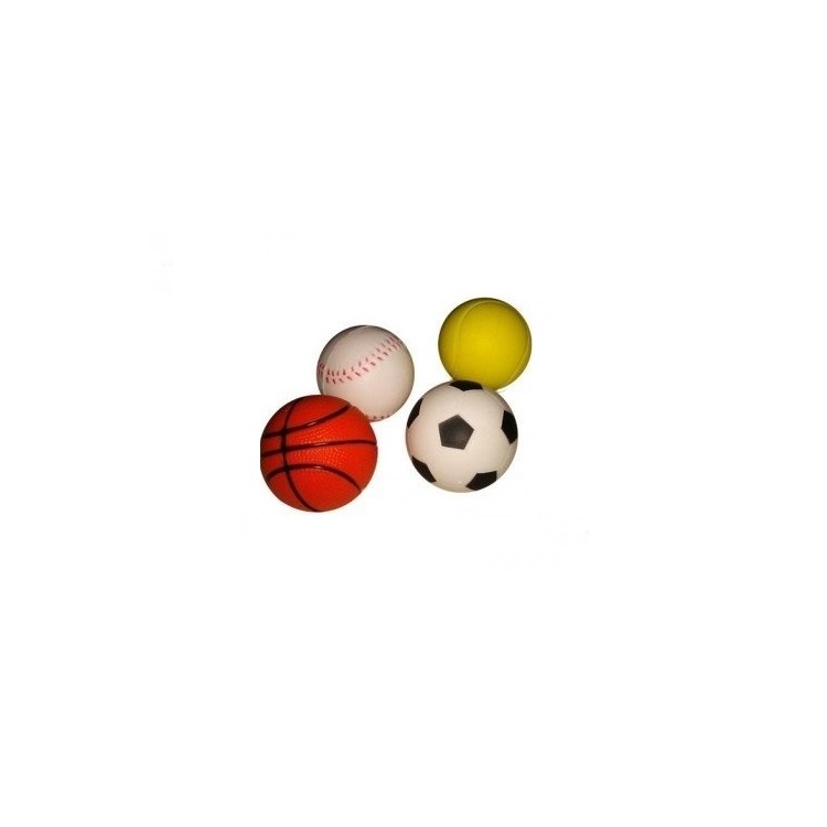 PELOTA COMUN PET PLAY 63MM PER-ROS