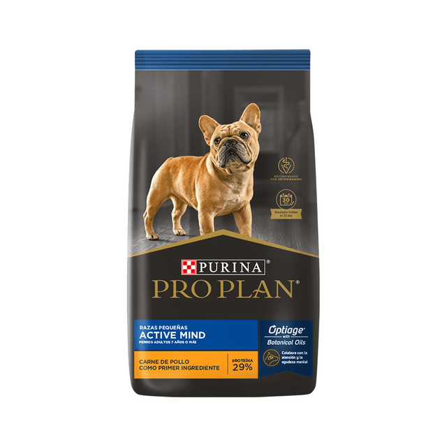 Purina Pro Plan Active Mind Razas Pequeñas(+ De 7 Años De Edad) 1kg
