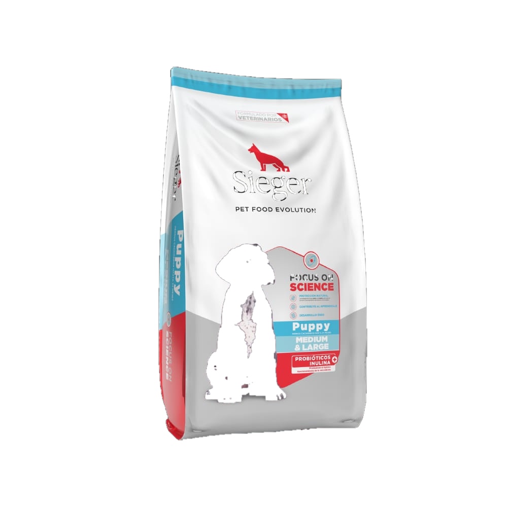 SIEGER Puppy Medium &amp; Large Breed x 15 Kg.