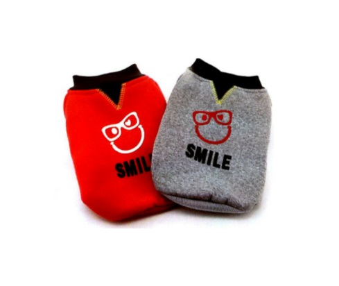 BUZO CARITA SMILE TALLE L 35 CM. - PER-ROS