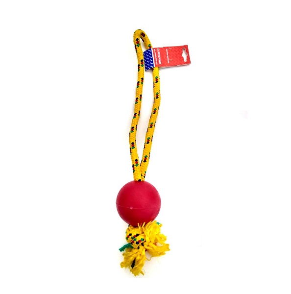 PELOTA DE GOMA MEDIANA SOGA ALPINA 8MMX45CM S702 - PETS PLAST