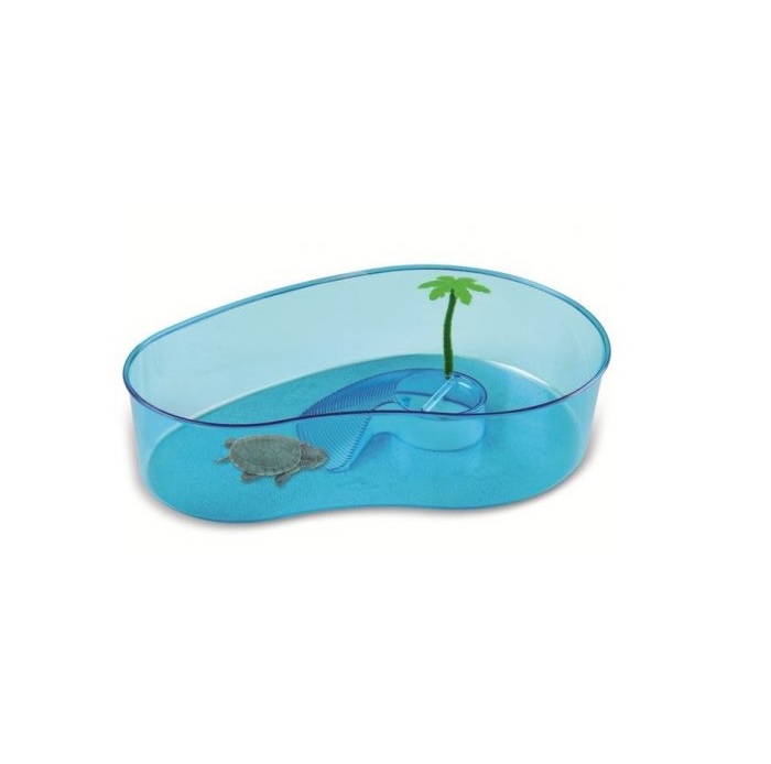 TORTUGUERA ISLA MINI C/PALMERA - IMPORTADO