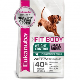 [7341030] Eukanuba Fit Body Small Breed x 3 kg