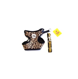 [151159] SET ARNES CON CORREA ANIMAL PRINT L