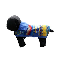 [981120] MANTA POLAR ESTAMPADA TALLE 55- DAMA